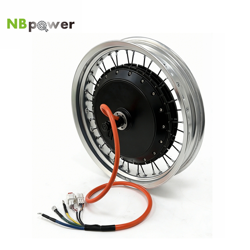 Qs Motor 273 8000W Hub Motor - Buntes 17x3,0 NBpower/QS V3 273 40H