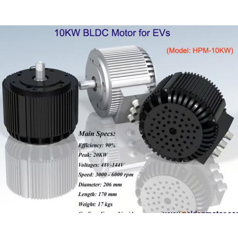 Water Cooled Bldc Motor 10Kw - BLDC10KW 10kW Wassergekühlter Bürstenloser Gleichstrommotor, Motor