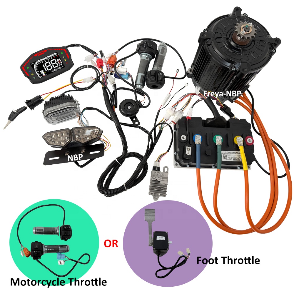 Fardriver Nd72850 Controller - QS180 72-96V 8000W Mittelmotor-Encoder-Kit mit Fardriver