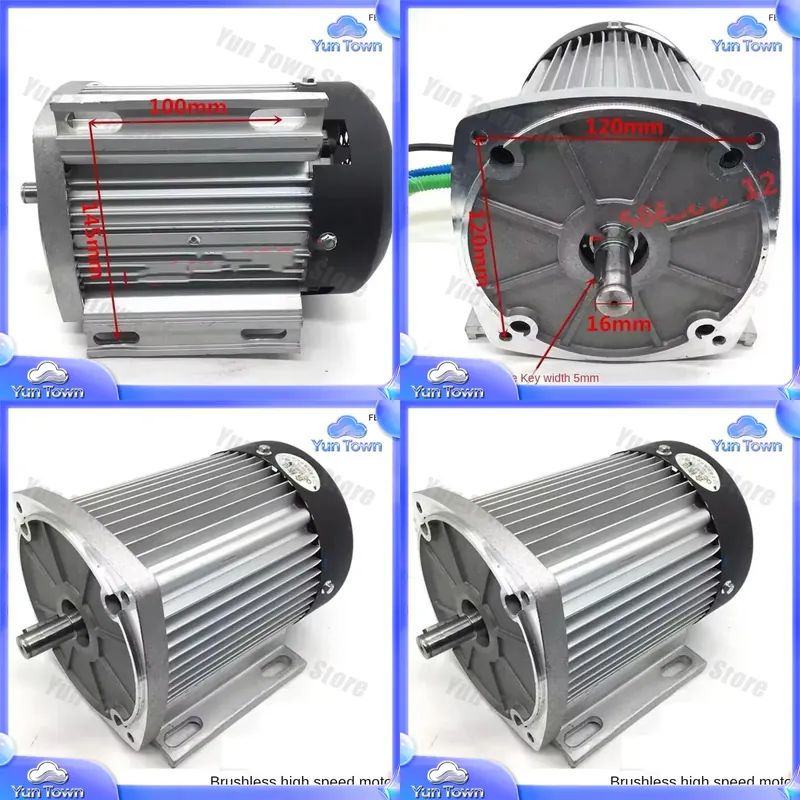 Ev Electric Motor Conversion Kit Car - Bürstenloser Motor für Elektroauto-Umbau 1500W 1800W
