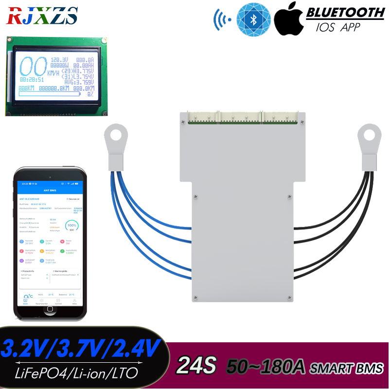 Smart Bms 24S 200A Bluetooth Lifepo4 - 8S bis 20S 22S 24S SMART