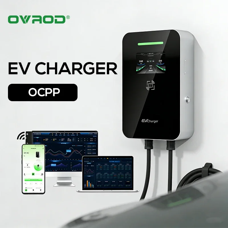 Ev Charger Type 2 22Kw 32A 3 Phase - Ovrod Fabrik EVSE AC 7kW 11kW