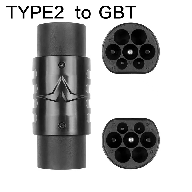 Ev Charger Type 2 22Kw 32A 3 Phase - Typ-2-zu-GBT-Adapter 32A 7,2/22KW EV-Ladegerät Typ-2-zu-GBT China-Standard