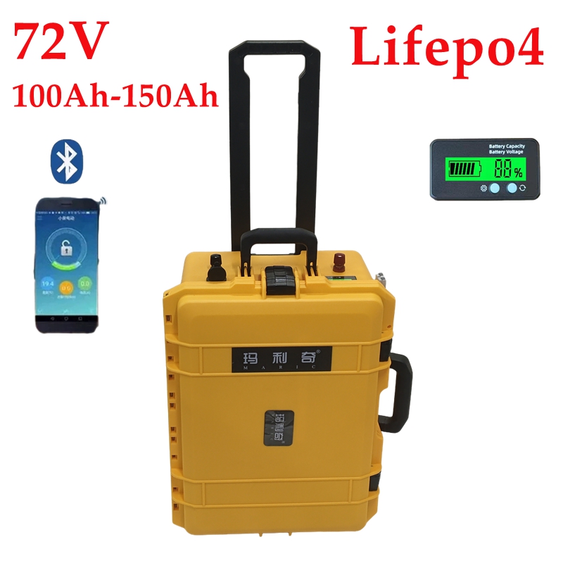 Lifepo4 72V 100Ah Battery Pack Ev - Wasserdichter 72V 150Ah 100Ah LiFepo4 Lithium-Akku