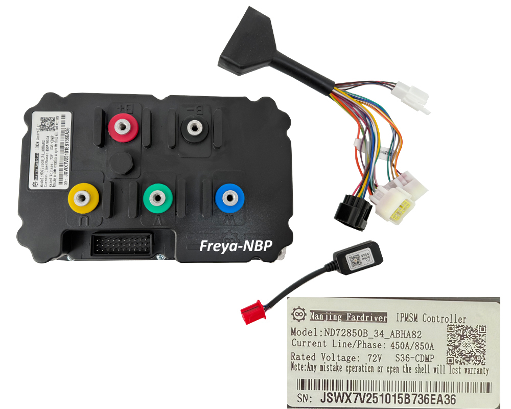 QS180 72-96V 8000W Mittelmotor – Fardriver Nd72850 Controller Bewertung und Preis