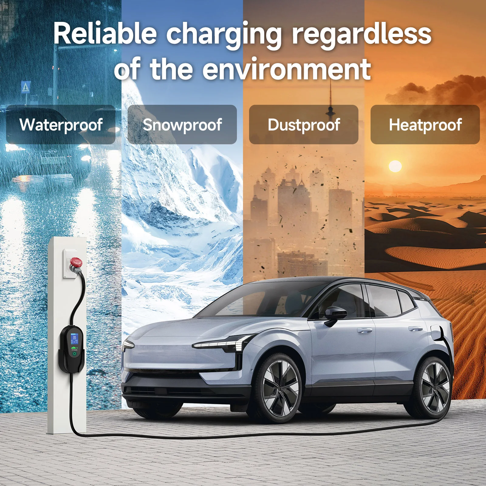 Puppyfc Tragbares 11 kW EV-Lad – Type 2 Portable Ev Charger 11Kw Cee Bewertung und Preis