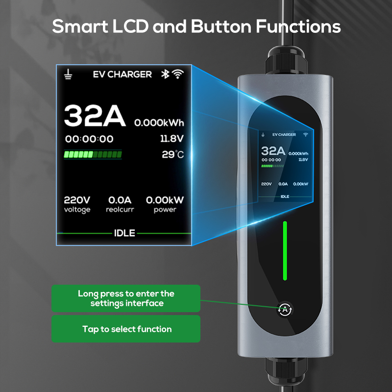 Ovrod EV-Autoladegerät 16A 11k – Type 2 Portable Ev Charger 11Kw Cee Bewertung und Preis