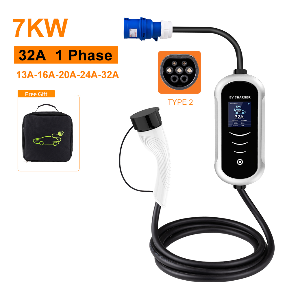 IPENGEN Typ 2 tragbares EV-Lad – Type 2 Portable Ev Charger 11Kw Cee Bewertung und Preis