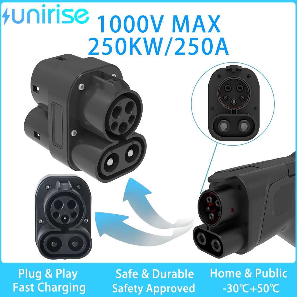 EV-Ladegerät-Adapter CCS1 auf  – Ccs2 Fast Charging Socket 250A Bewertung und Preis