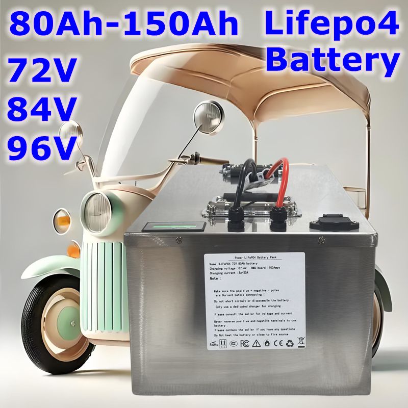 LIFEPO4-Akku 72 V 84 V 96 V 80 – Lifepo4 72V 100Ah Battery Pack Ev Bewertung und Preis